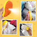 Escova de banho de jato de água elétrica para pets- massagem, higiene e disembolus para cães e gatos Spray elétrico de silicone