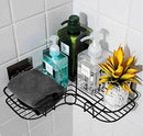 Kit com 2 Prateleiras e Adesivos de Parede para Banheiro, Cozinha, Lavanderia, Shampoo e Sabonete - Loja Nevedie