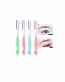 Kit 3 Navalhas para Aparar Sobrancelha Axila Corpo Removedor de pelos faca de barbear