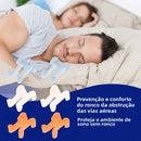 Dispositivo de ronco reutilizável Desfrute de uma noite de sono pacífica Anti ronco Respire Fácil Auxílio para dormir Clipe de nariz Dispositivo de dilatadores nasais
