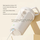 Copo misturador automático de 450ml, garrafa shaker portátil para proteína whey, recarregável via USB, alimentado por bateria, copo giratório para água.