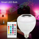 Caixa de som LED de 12W com Bluetooth e controle remoto. Caixa de som LED com Bluetooth e luzes coloridas.