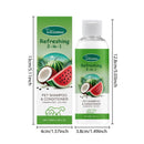 YEGBONG Refreshing 2-In-1 Pet Shampoo And Conditioner Itch Skin Moisturizing Dirt Odor Removal  Conditioner Dog Shower Gel