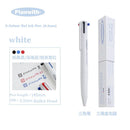 Kawaii 3 Cor Multifuncional Retrátil Caneta Gel 0.5mm Triangular Confortável Grip Pen Holder Papelaria Caneta