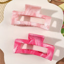 Conjunto de 7 Presilhas Grandes de Cabelo, Antiderrapantes, Quadradas e Foscas, para Mulheres e Meninas. Presilhas de Banana com Fixação Forte para Cabelos Grossos e Finos