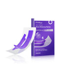 Fitas clareadoras roxas para dentes: clareiam os dentes, removem placa bacteriana, manchas, promovem higiene bucal, reduzem a sensibilidade e são ideais para clareamento dental.