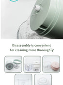 Máquina de Cozinha Multifuncional Automática com Moedor de Carne Doméstico, Misturador de Alimentos Complementares para Bebês e Alho Picado