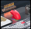 Attack Shark X11 Mouse Sem Fio Bluetooth Três Modos 2.4G PAW3311 RGB PC Base de carregamento magnético, Gaming E-sports Mouse