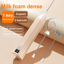 Batedeira elétrica sem fio Mini batedeira para café Portátil Carregamento USB Bate automaticamente claras de ovo Creme Cozimento caseiro