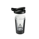Copo misturador automático de 450ml, garrafa shaker portátil para proteína whey, recarregável via USB, alimentado por bateria, copo giratório para água.