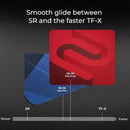 Mousepad Gamer para Computador, Tamanho Grande, Liso, para Esports, Cinza (1 unidade)