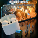 2024Pro 4 TWS Fones de ouvido sem fio Bluetooth Mini fones de ouvido para PC Android Apple iPhone Acessórios para fones de ouvido