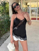 Blusa feminina de renda tendência verão 2025.