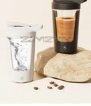 Copo misturador automático de 450ml, garrafa shaker portátil para proteína whey, recarregável via USB, alimentado por bateria, copo giratório para água.