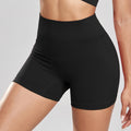 Novos conjuntos de shorts femininos para fitness 2024 Conjuntos de shorts justos e elásticos de cintura alta Conjuntos de shorts sensuais para correr ao ar livre Moda casual  Top feminino