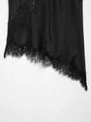 Blusa feminina de renda tendência verão 2025.