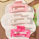 Conjunto de 7 Presilhas Grandes de Cabelo, Antiderrapantes, Quadradas e Foscas, para Mulheres e Meninas. Presilhas de Banana com Fixação Forte para Cabelos Grossos e Finos