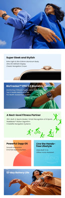 Novo smartwatch Amazfit GTS 4 Mini - Monitor de saúde elegante para o dia todo com mais de 120 modos esportivos. Presente ideal para a família.